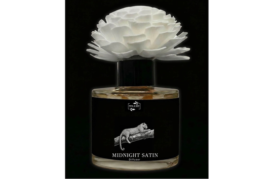 Midnight Satin Luxury Flower Diffuser - 100ml